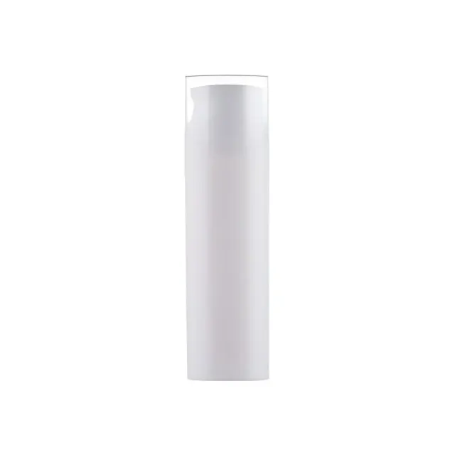 Hedenhus.dk 50 ml hvid slangeløs pumpeflaske akryl