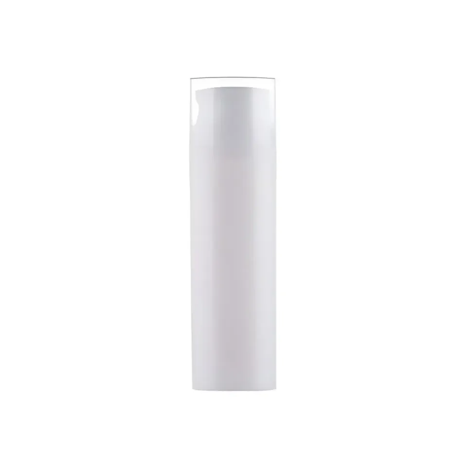 Hedenhus.dk 50 ml hvid slangeløs pumpeflaske akryl