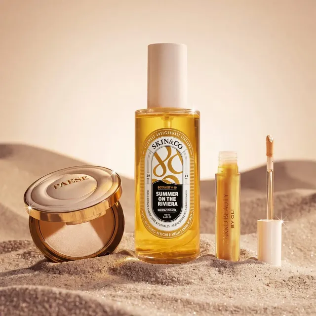 Goodiebox Glowy Trio beautyboks 3 dele glow
