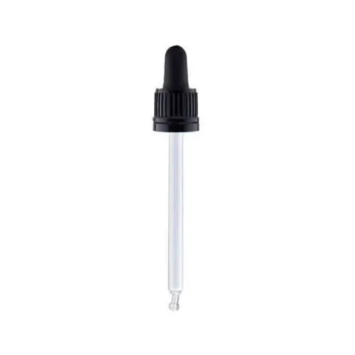 Hedenhus.dk DIN18 sort låg pipette 100ml 104mm