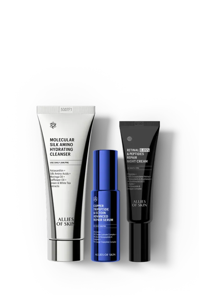 Allies of Skin Overnight Reset & Recover Routine hudplejesæt nat