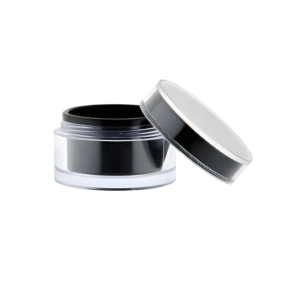 Hedenhus 15 ml plastbøtte klar-sort til creme