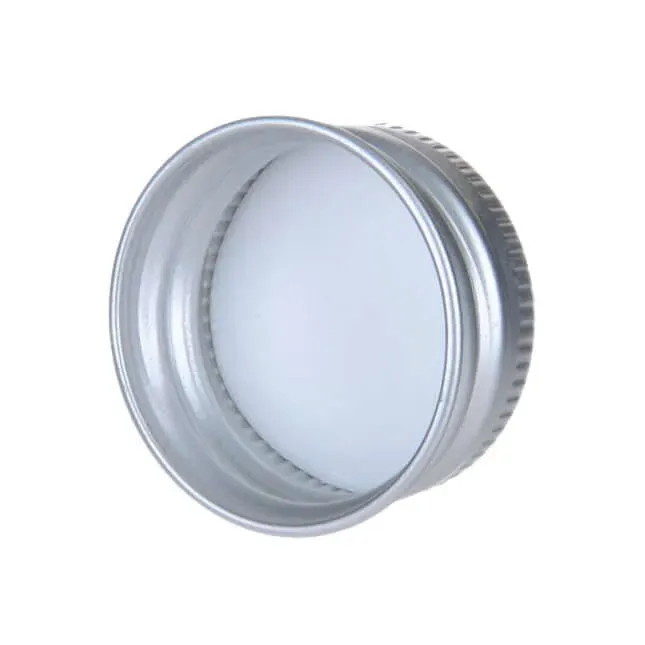 Hedenhus skruelåg aluminium 28/410 låg 31 mm tætsluttende
