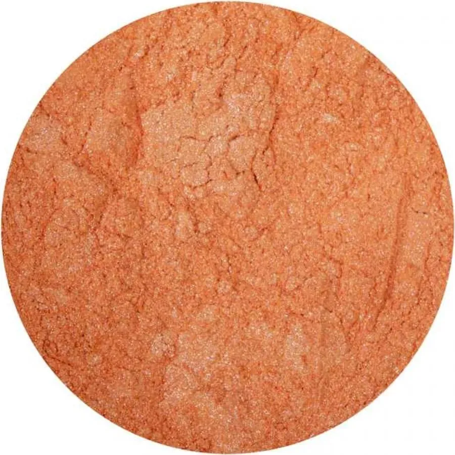 Hedenhus Orange Fersken Mineralpigment til Læber