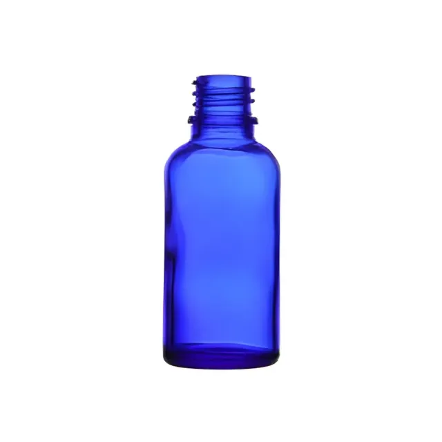 Hedenhus.dk DIN18 glasflaske 30 ml blå