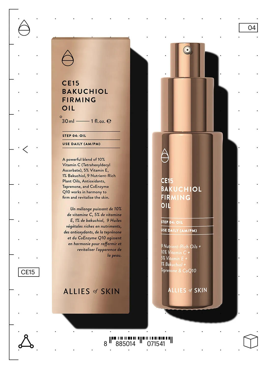 Allies of Skin Firm + Lift Duo serum sæt opstrammende