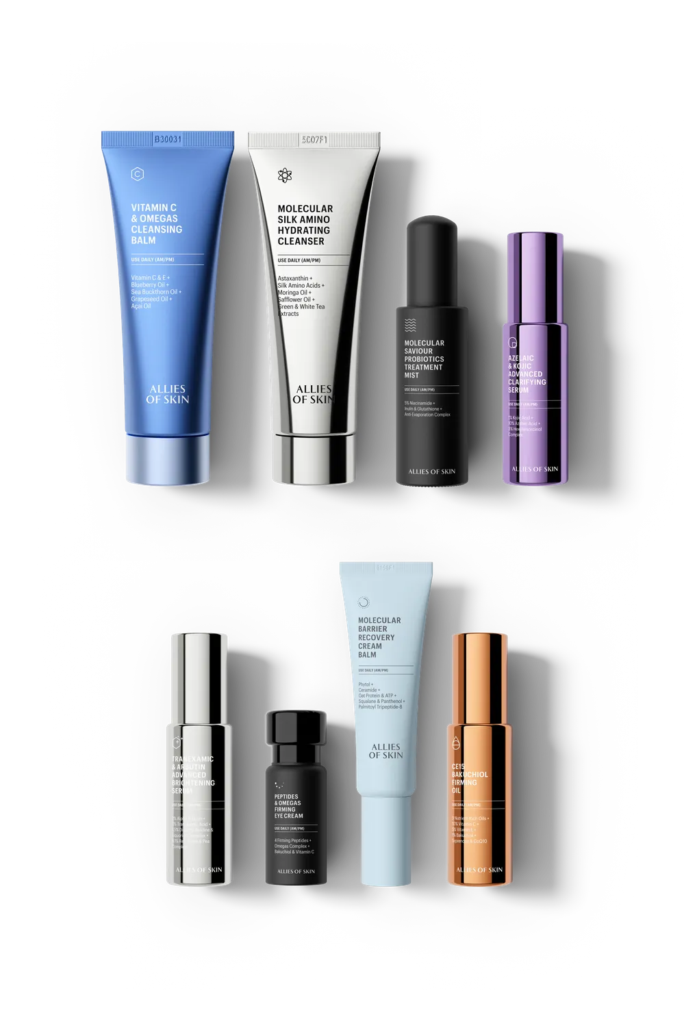 Allies of Skin Evening Bridal Clear Skin Routine hudplejesæt klar hud