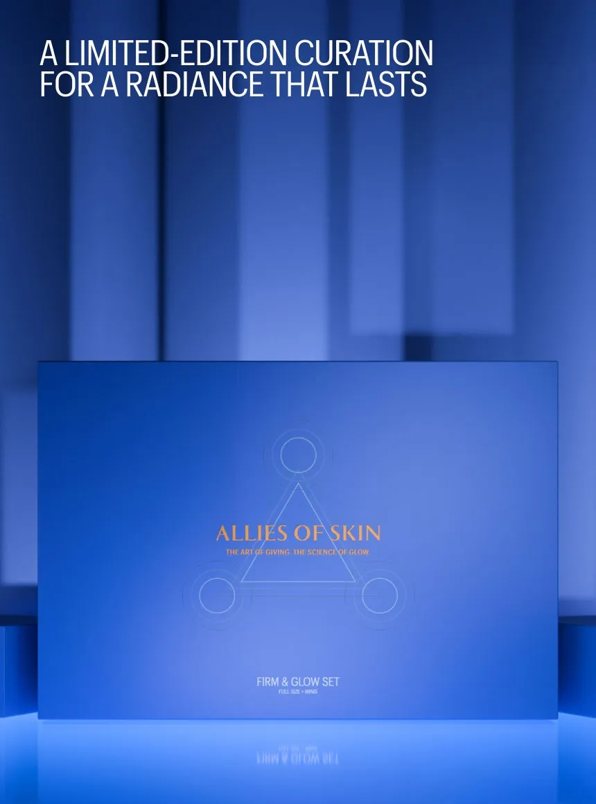 Allies of Skin Firm & Glow Set hudplejesæt opstrammende