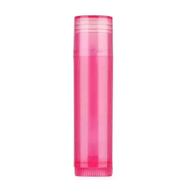 Hedenhus læbepomadehylster rød transparent 5 ml
