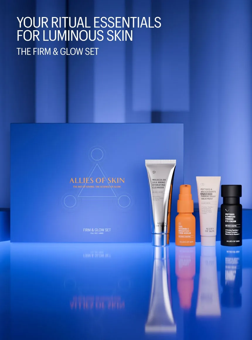 Allies of Skin Firm & Glow Set hudplejesæt opstrammende