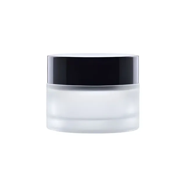 Hedenhus Cremebøtte glas 50 ml sort låg