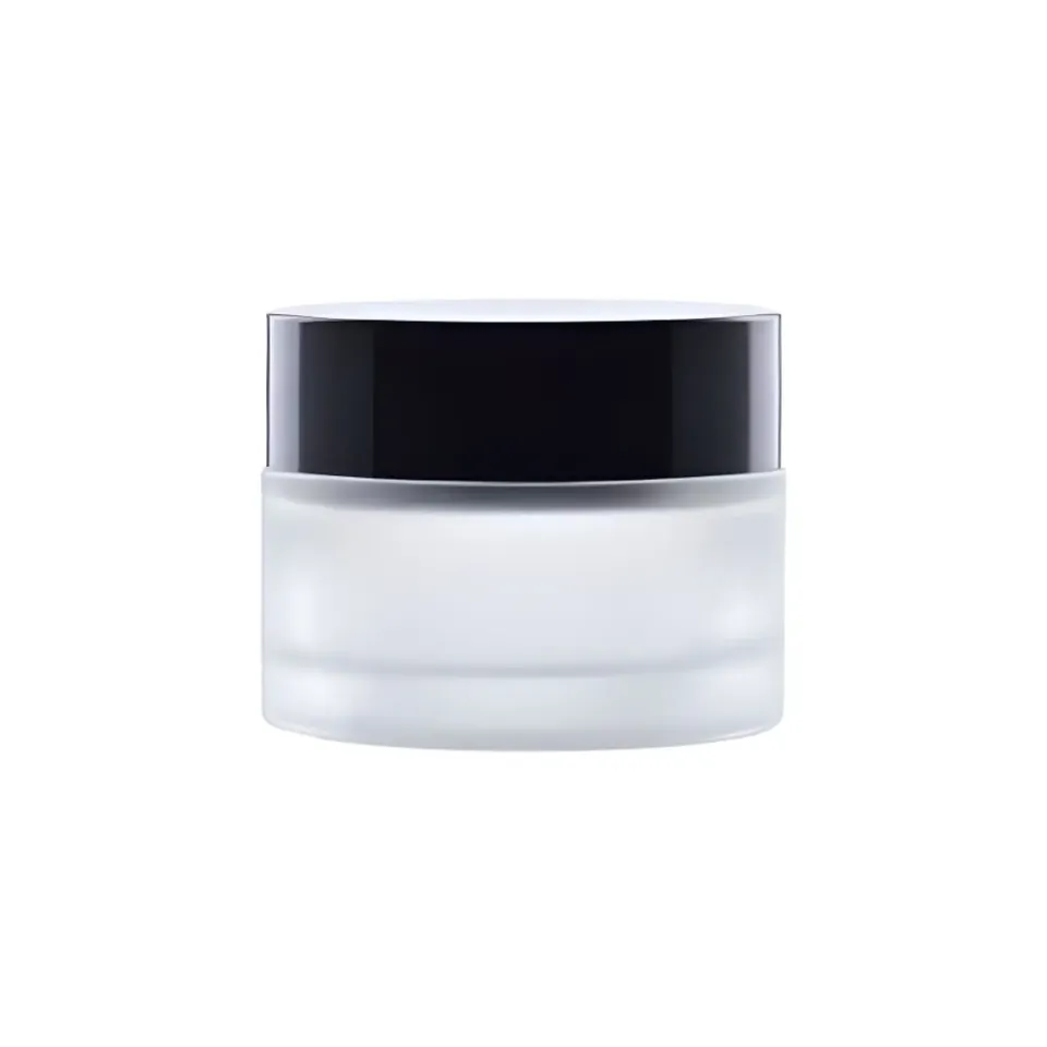 Hedenhus Cremebøtte glas 50 ml sort låg