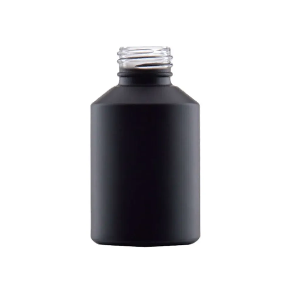 Hedenhus 60 ml sort glasflaske 24/410 lysbeskyttende