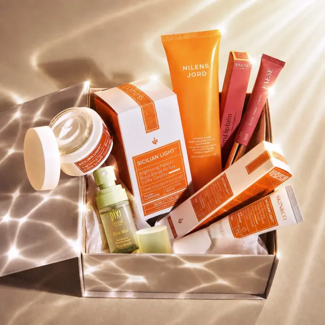 Goodiebox Glow hudplejeboks limited edition glans