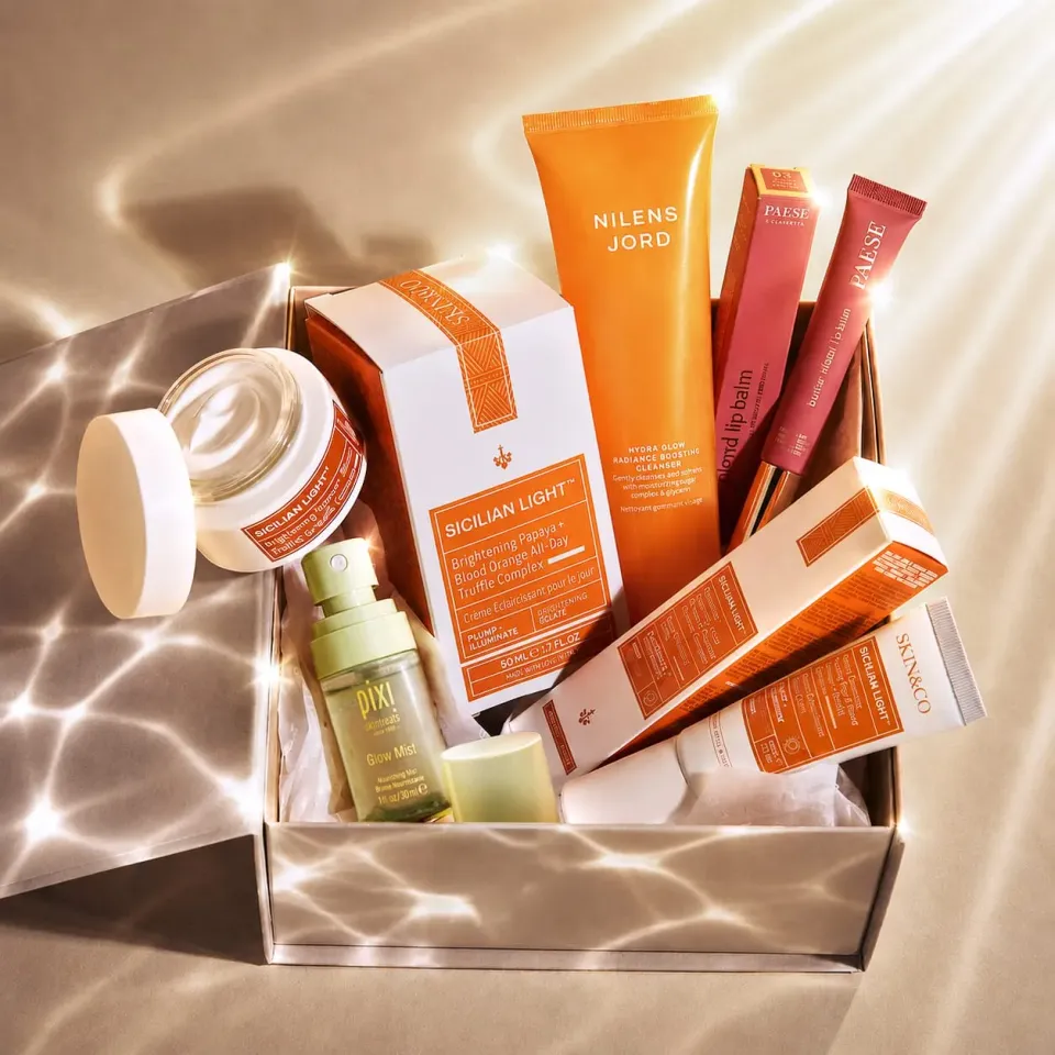 Goodiebox Glow hudplejeboks limited edition glans