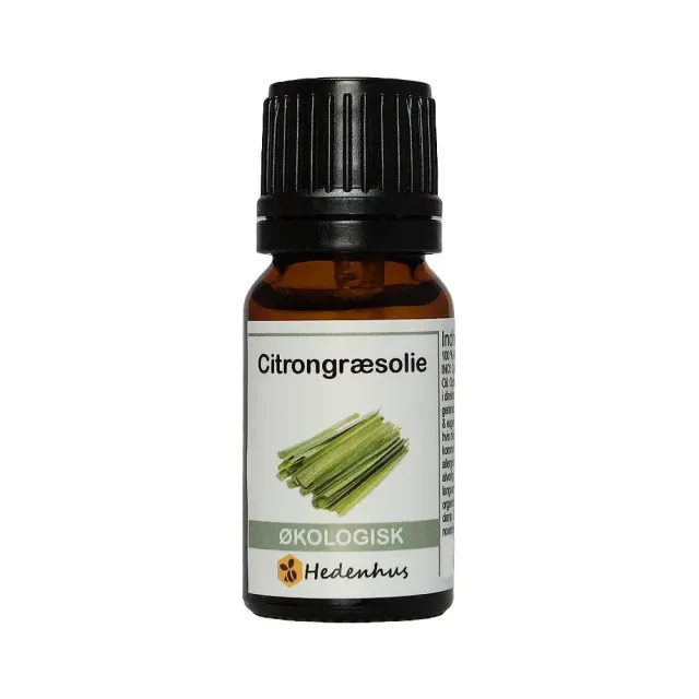 Hedenhus Citrongræs Økologisk æterisk olie
