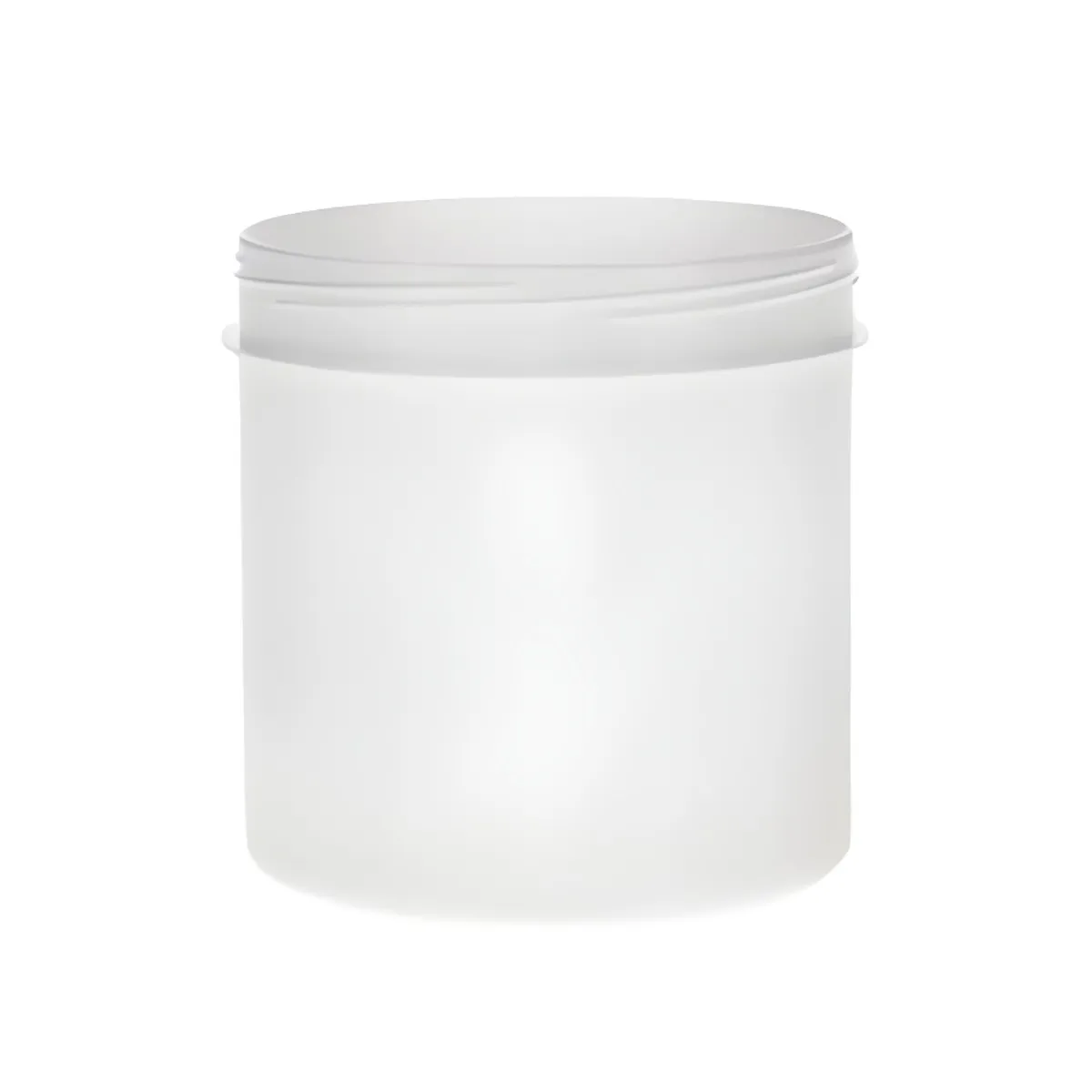 Hedenhus.dk 250 ml hvid plastdåse til creme