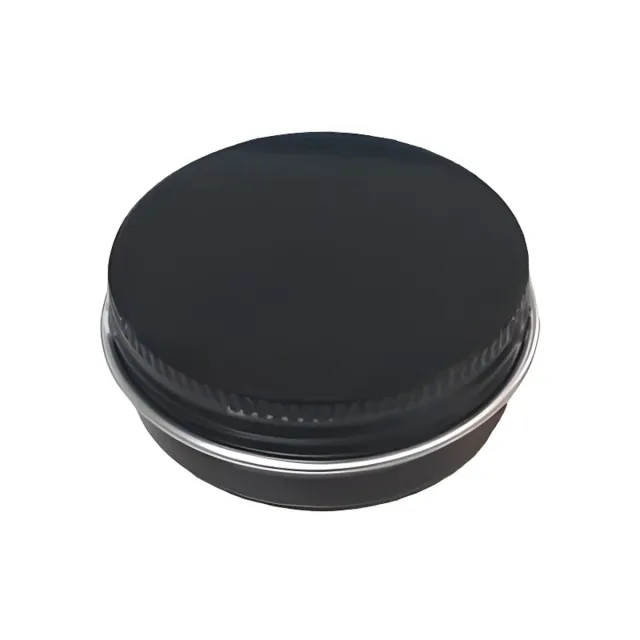 Hedenhus aluminiumsbøtte sort 30 ml med låg