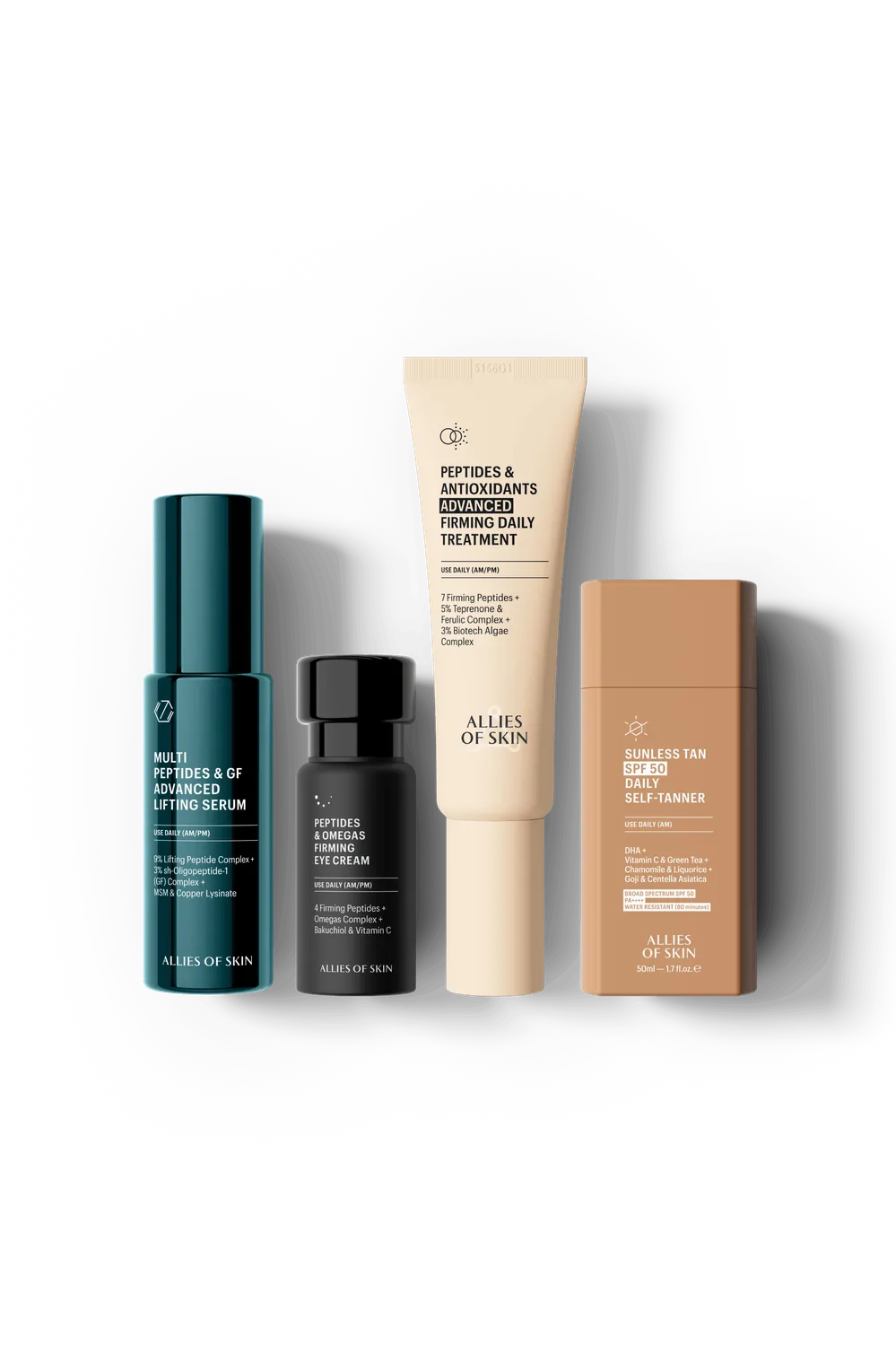 Allies of Skin Firm & Glow Routine hudplejesæt til glød
