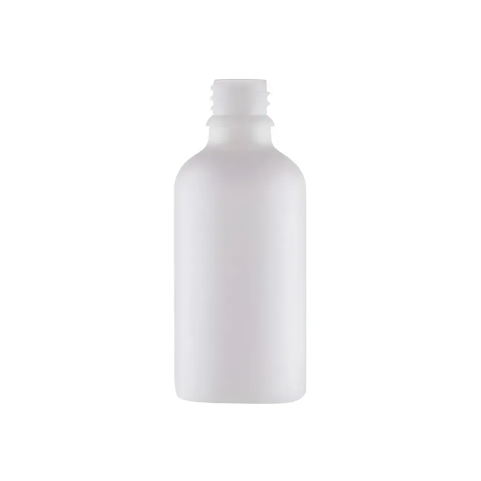 Hedenhus 30 ml hvid glasflaske DIN18 olieflaske