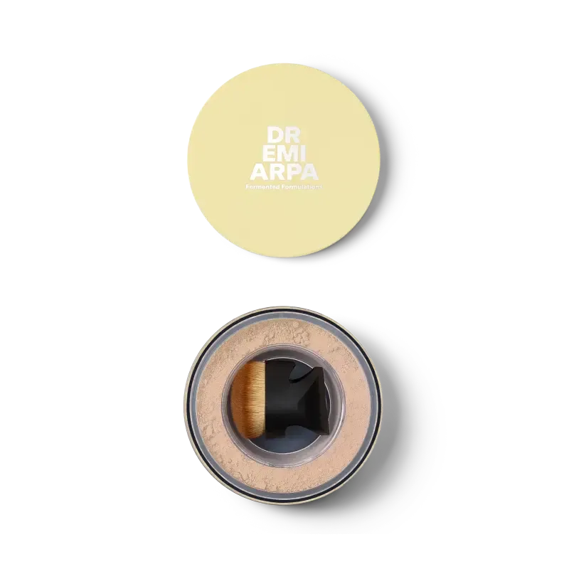 Dr. Emi Arpa Defence Duo SPF 30 sæt medium tan + brush