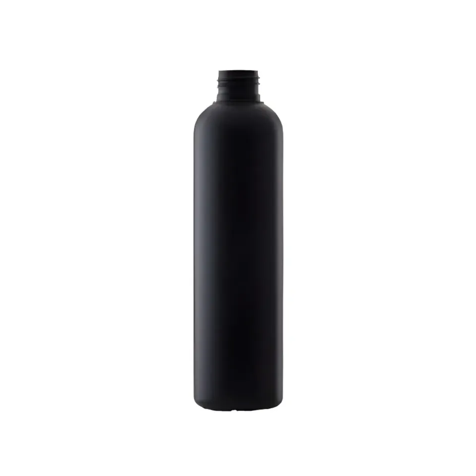 Hedenhus.dk plastflaske sort 250 ml HDPE