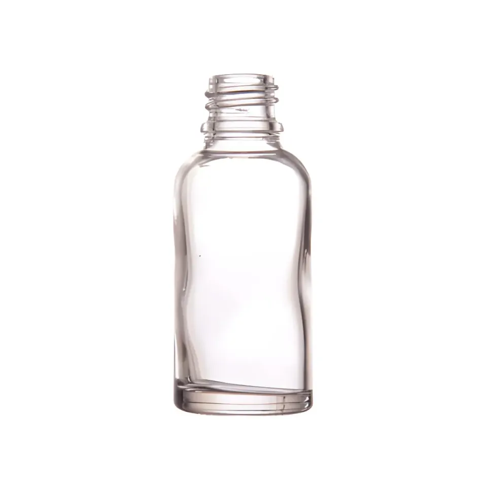 Hedenhus 30 ml klar glasflaske DIN18 til serum