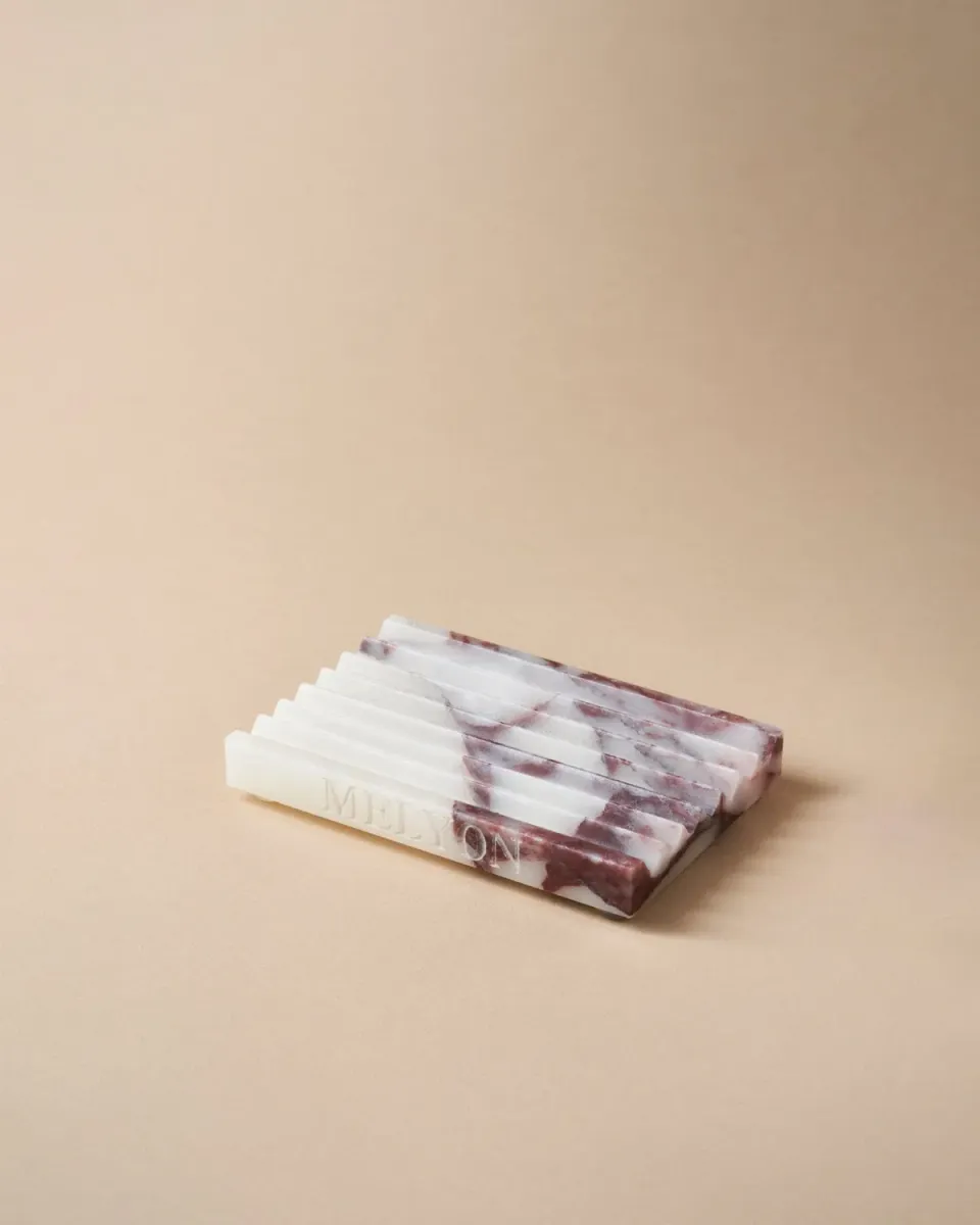 Melyon Marble Dish sæbeskål marmor 12 cm