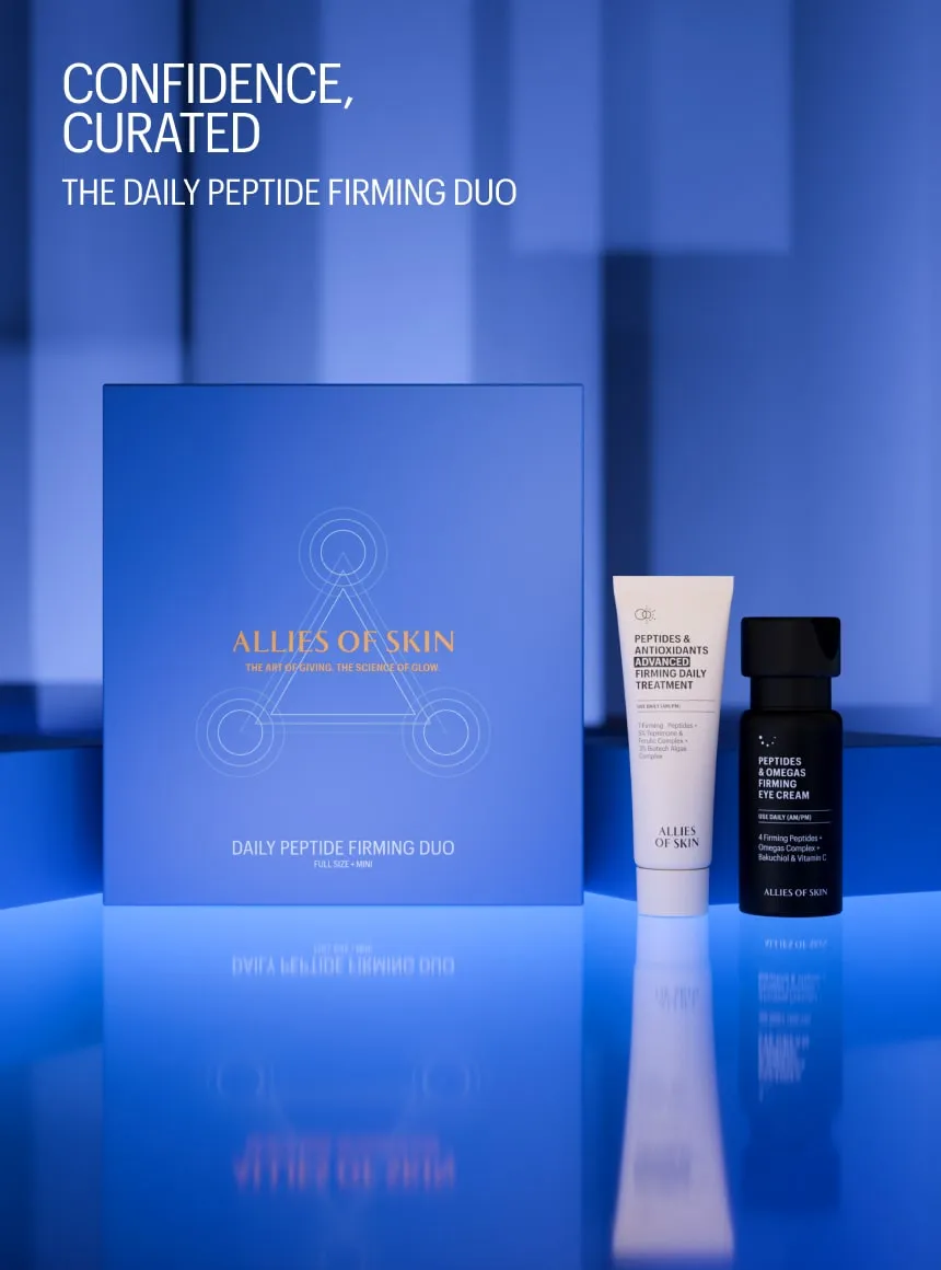 Allies of Skin Daily Peptide Firming Duo sæt peptider