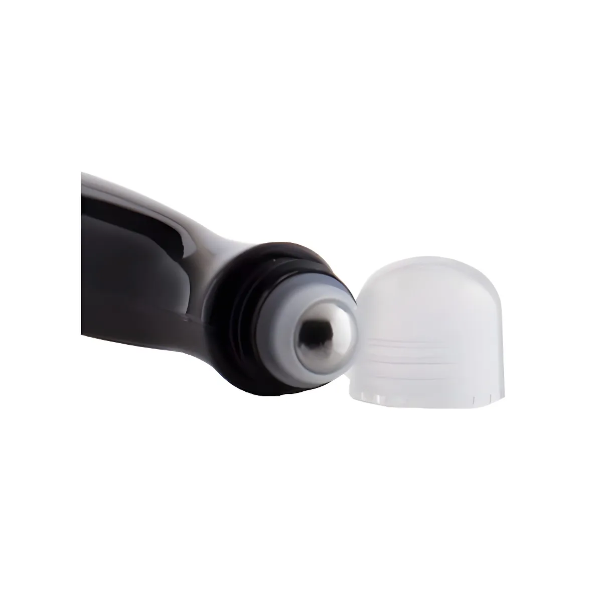 Hedenhus.dk 15 ml sort roll-on flaske med rullehoved