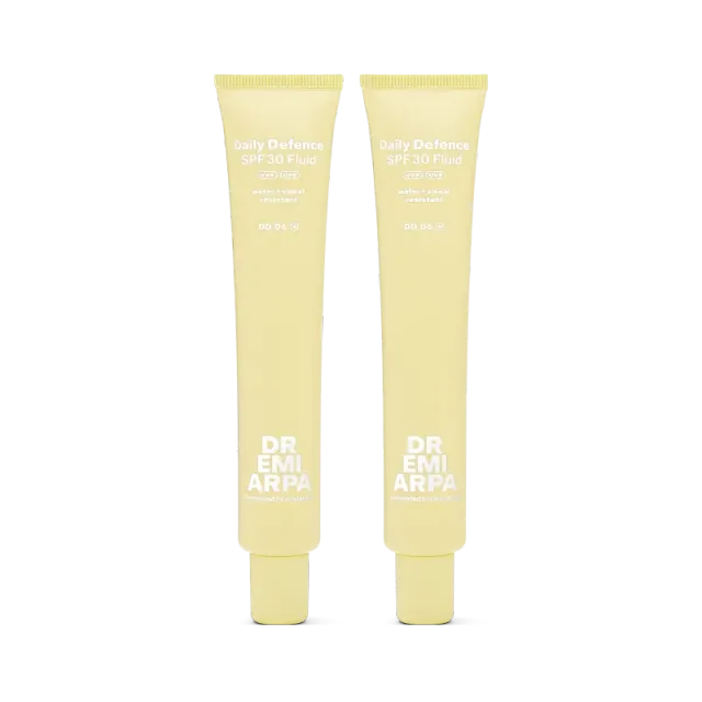 Dr. Emi Arpa Double Defence SPF 30 solcreme fluid