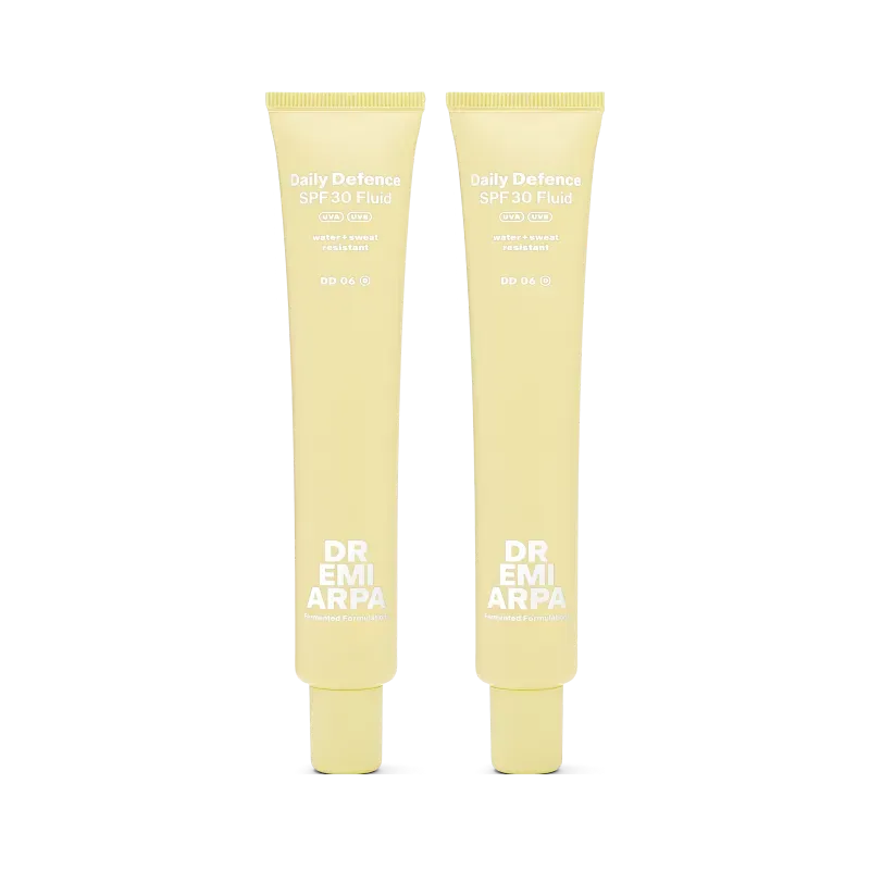 Dr. Emi Arpa Double Defence SPF 30 solcreme fluid