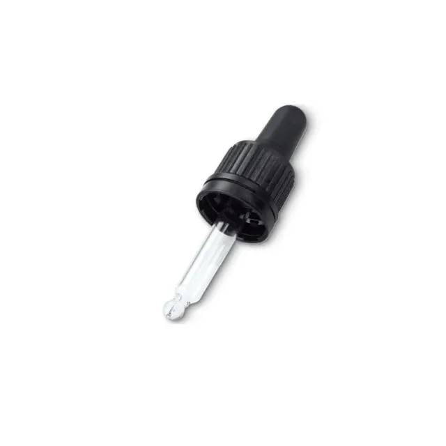 Hedenhus pipettelåg sort DIN18 5 ml 51 mm
