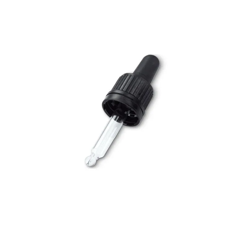 Hedenhus pipettelåg sort DIN18 5 ml 51 mm