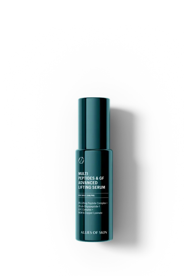 Allies of Skin Multi Peptides & GF Advanced Lifting Serum løftende
