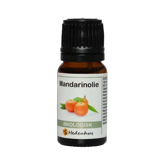 Hedenhus.dk Mandarinolie æterisk økologisk citrus