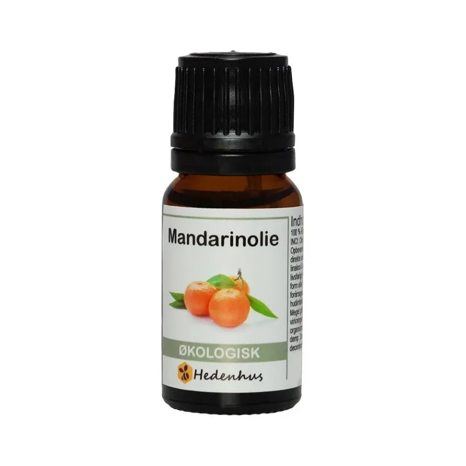 Hedenhus.dk Mandarinolie æterisk økologisk citrus
