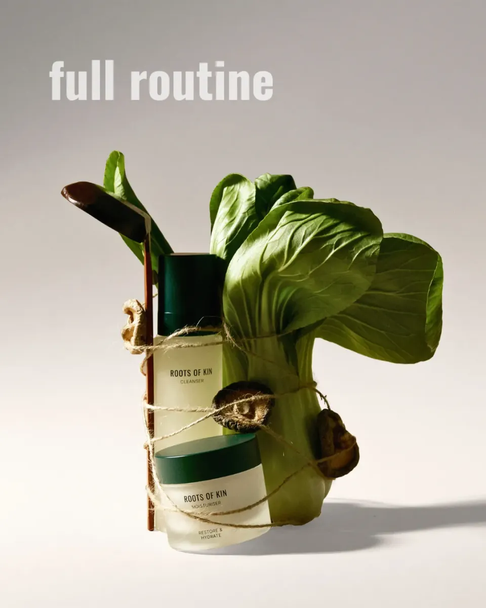 Roots of Kin The Clean Duo rensesæt + creme 100+50 ml