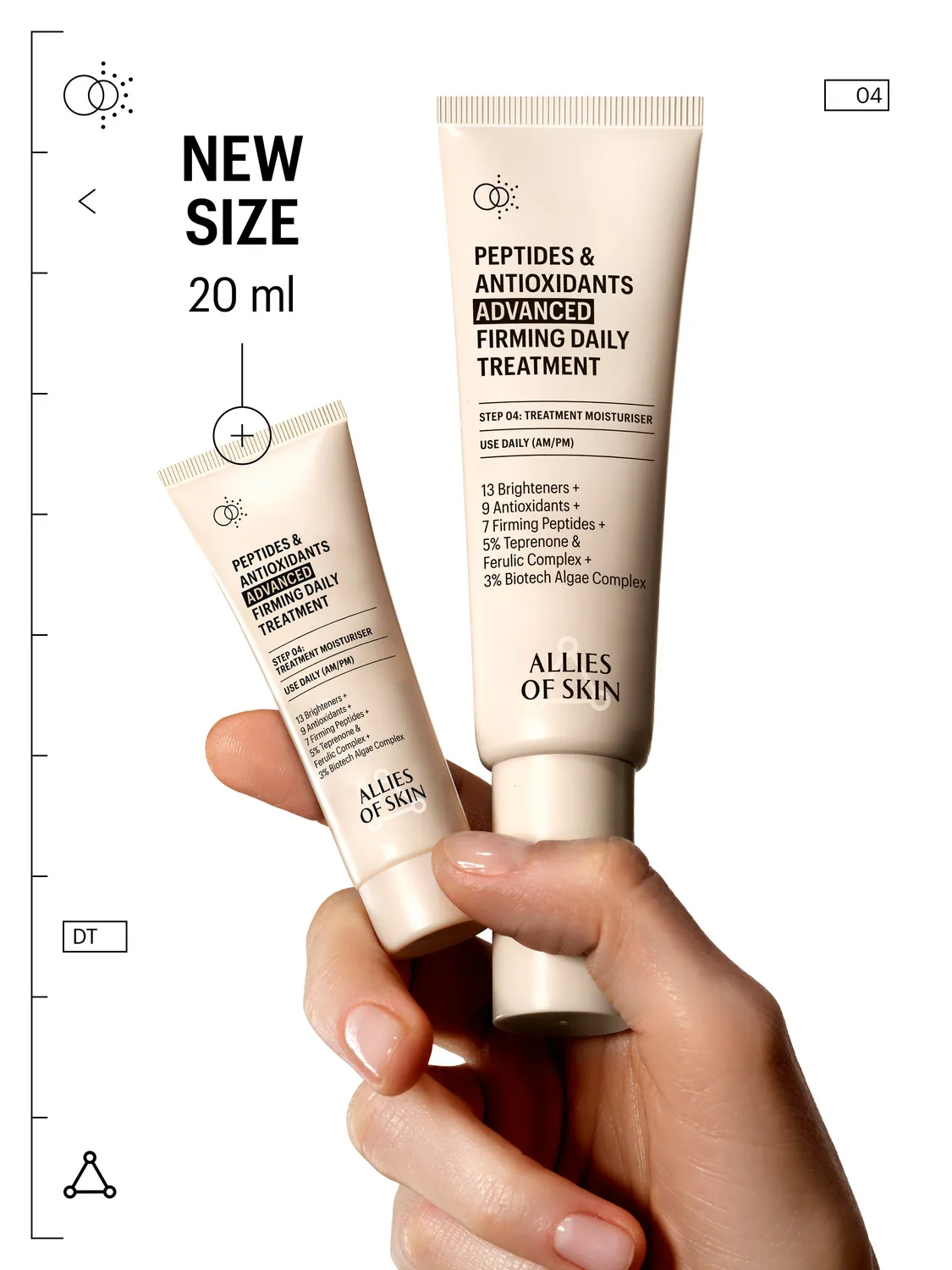 Allies of Skin Peptides & Antioxidants Advanced Firming Daily Treatment creme 20 ml
