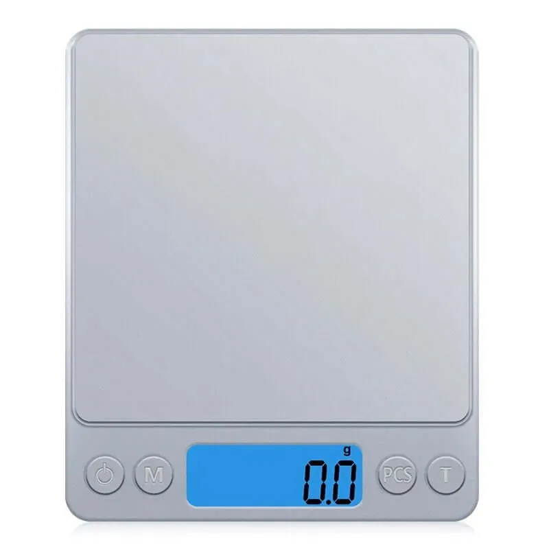 Hedenhus Digital Vægt Sølvfarvet 3 kg 1 Decimal Køkkenvægt
