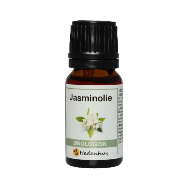 Hedenhus.dk jasminolie økologisk hudplejeolie sød blomsterduft