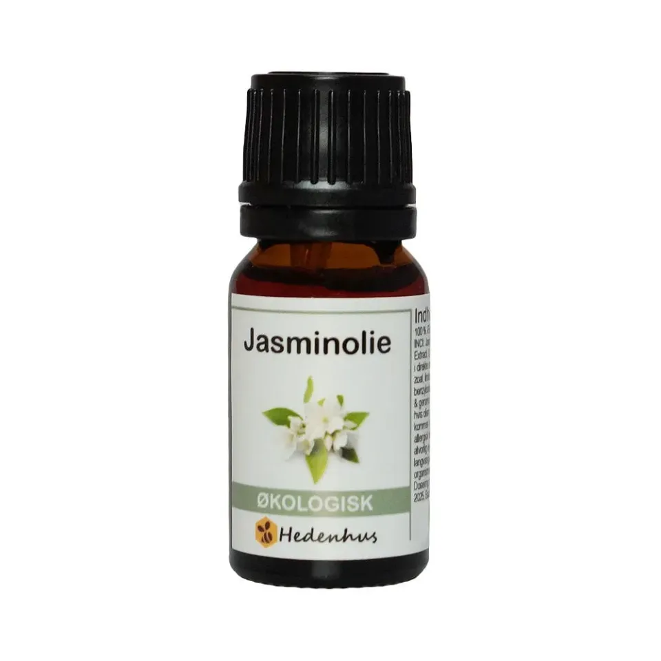 Hedenhus.dk jasminolie økologisk hudplejeolie sød blomsterduft