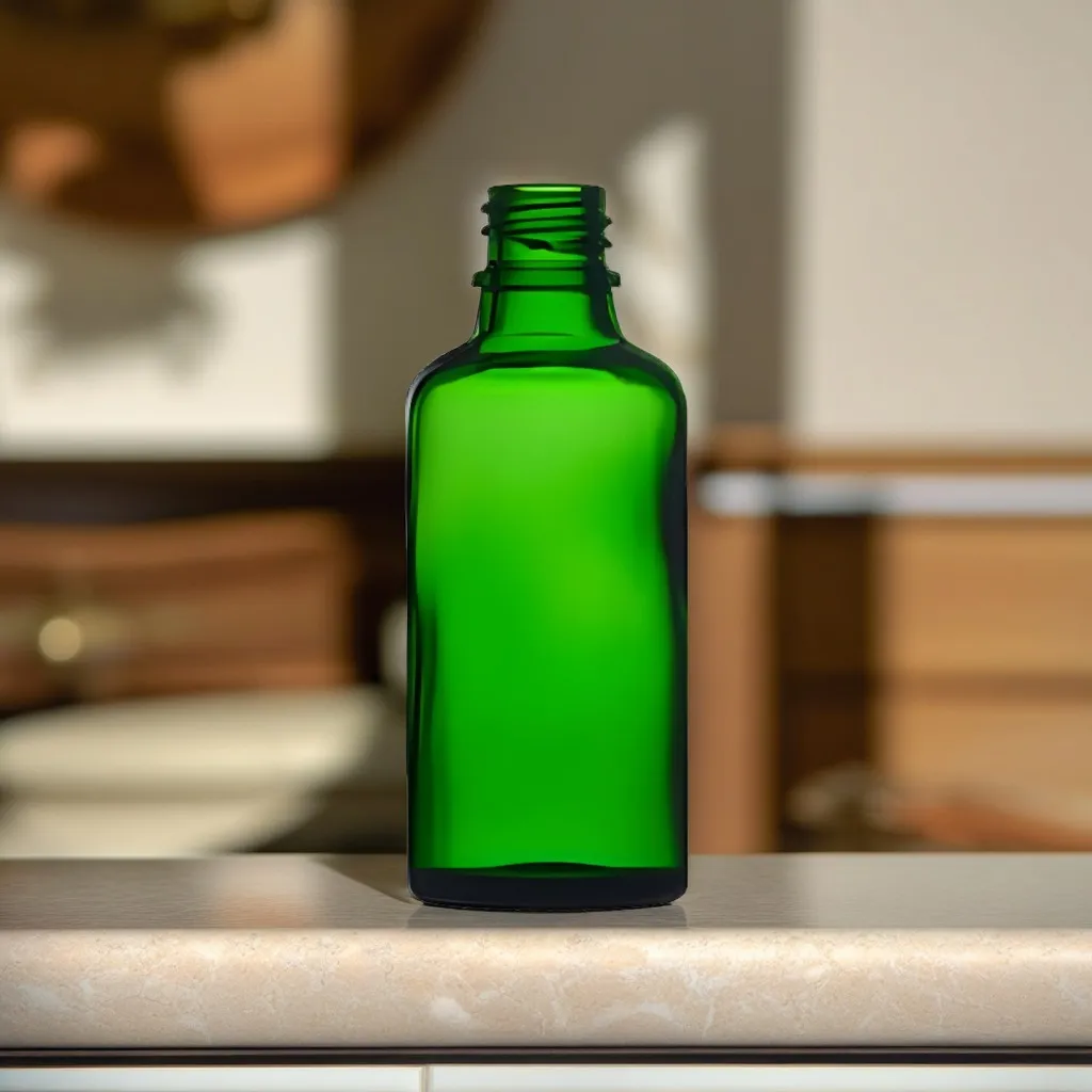 Hedenhus.dk DIN18 glasflaske 50 ml grøn