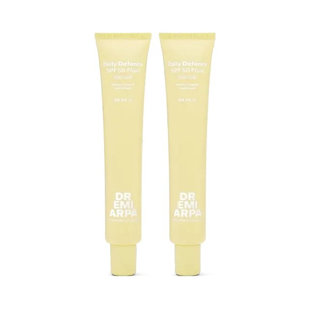 Dr. Emi Arpa Double Defence SPF 50 Fluid ansigtssolcreme vandfast