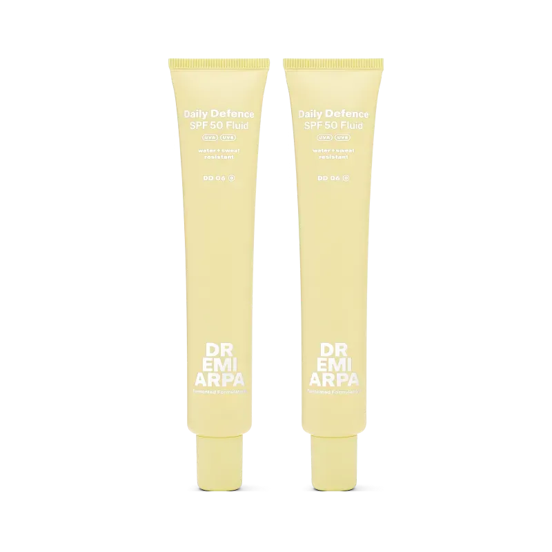 Dr. Emi Arpa Double Defence SPF 50 Fluid ansigtssolcreme vandfast