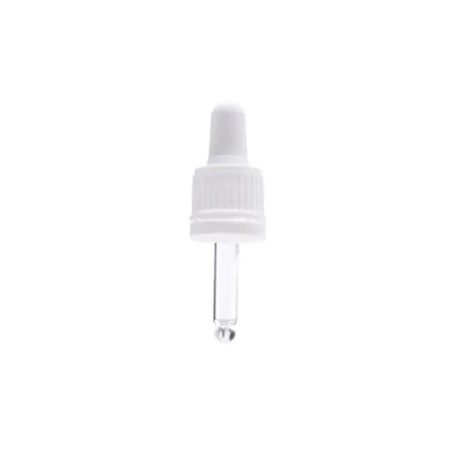 Hedenhus Hvidt låg med pipette DIN18 til 5 ml
