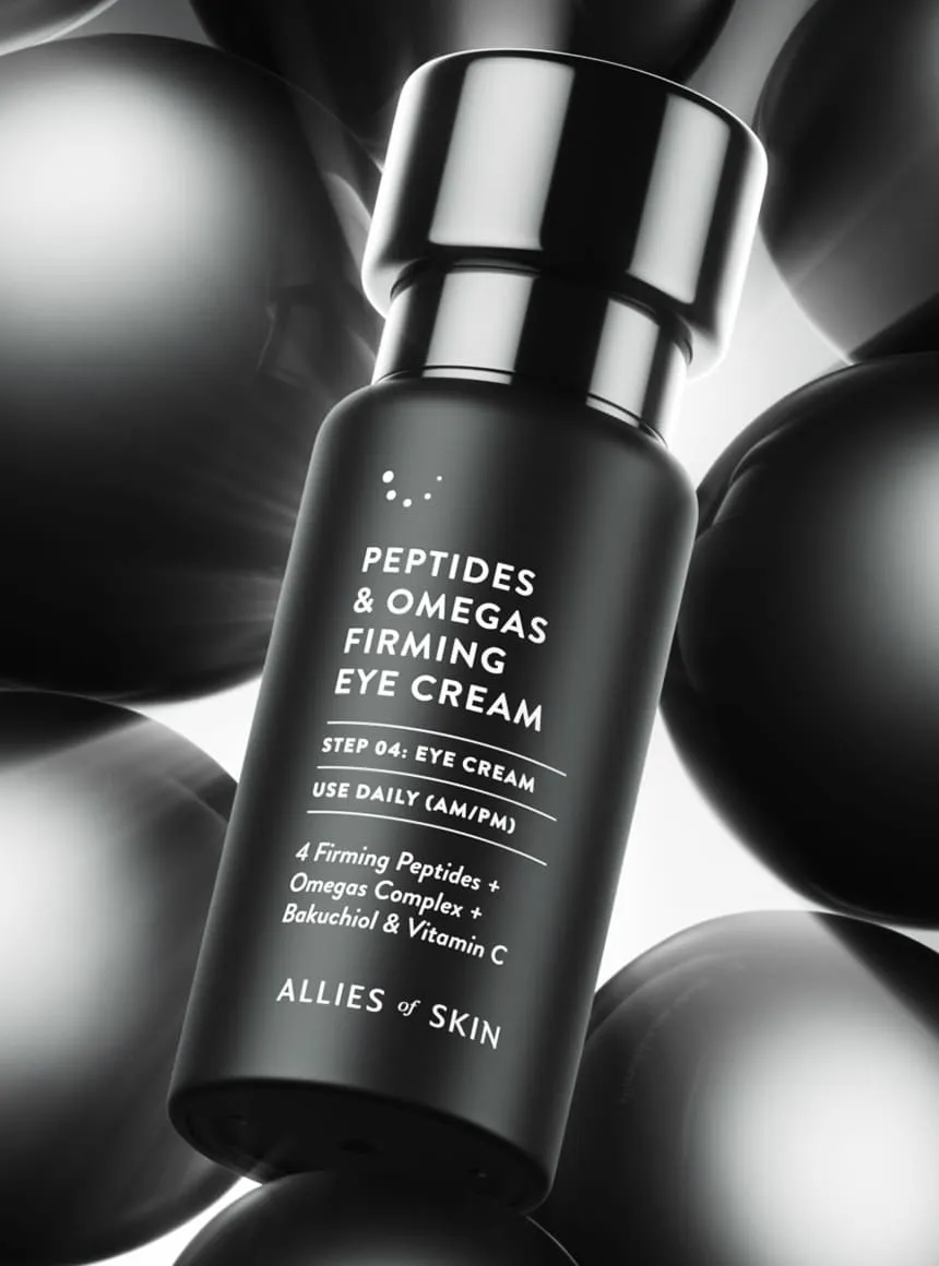 Allies of Skin Peptides & Omegas Firming øjencreme opstrammende