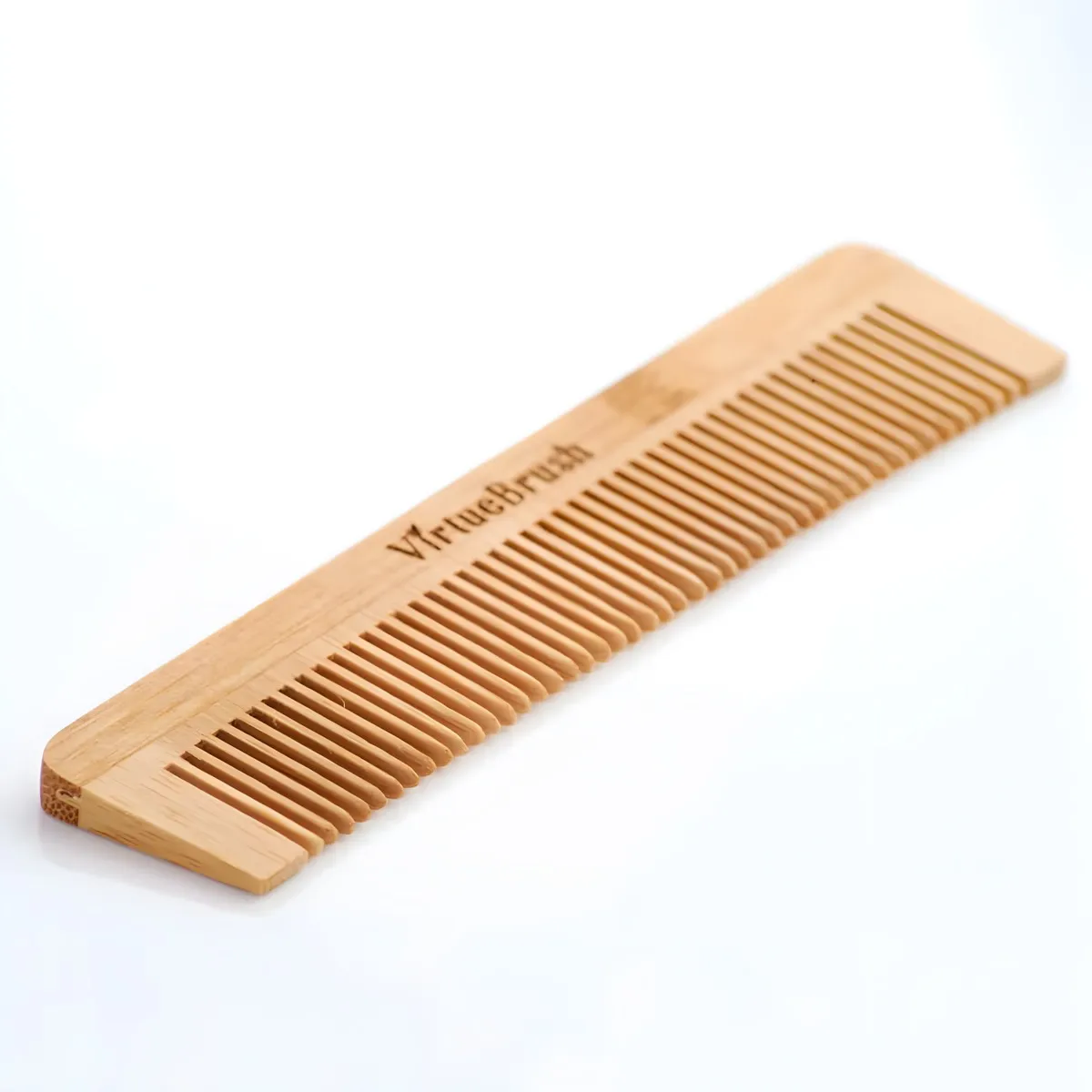 Hedenhus.dk bambus kam 15 cm natur antistatisk