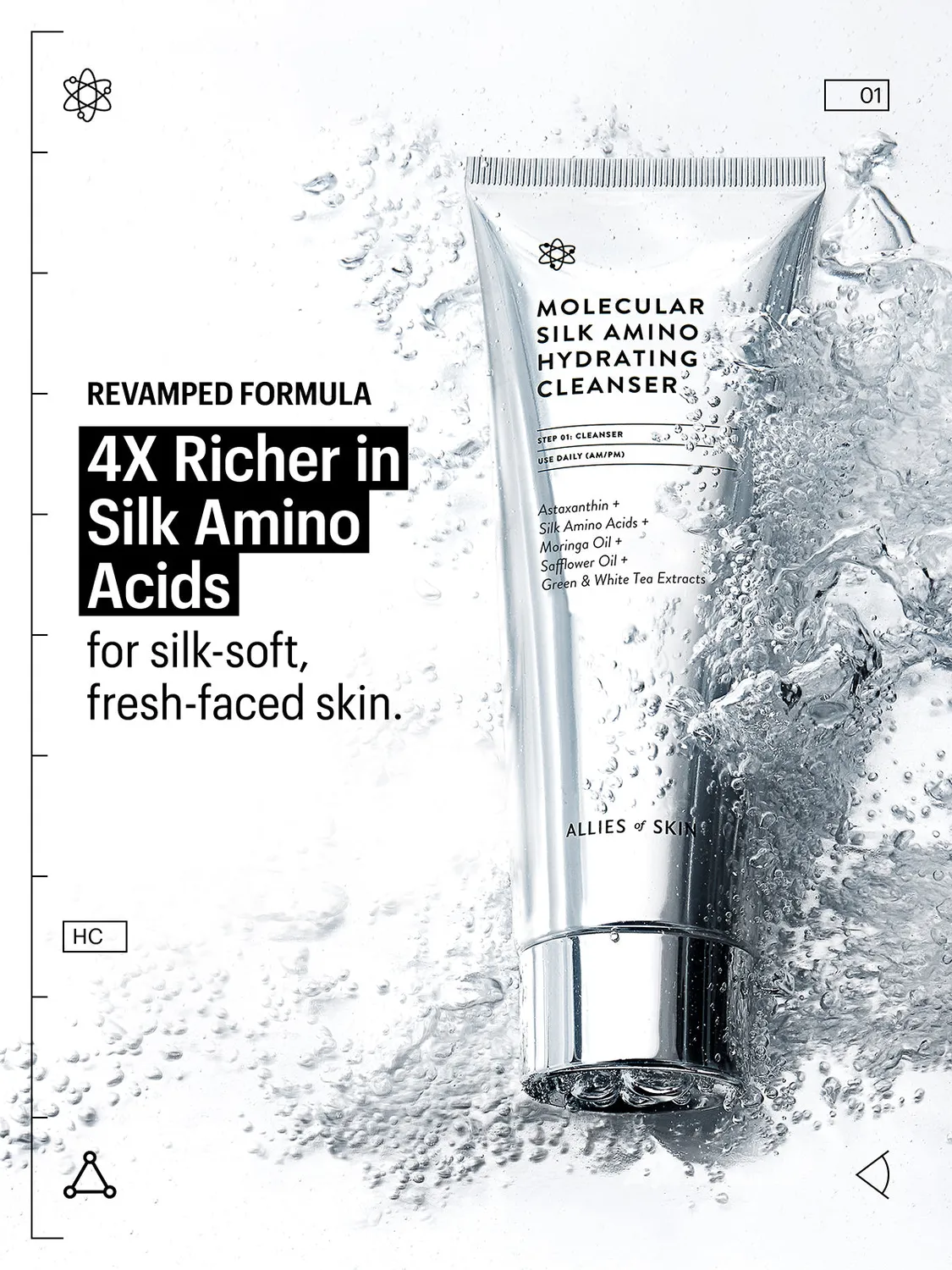 Allies of Skin Hydrate Lift Duo sæt rens + lifting serum