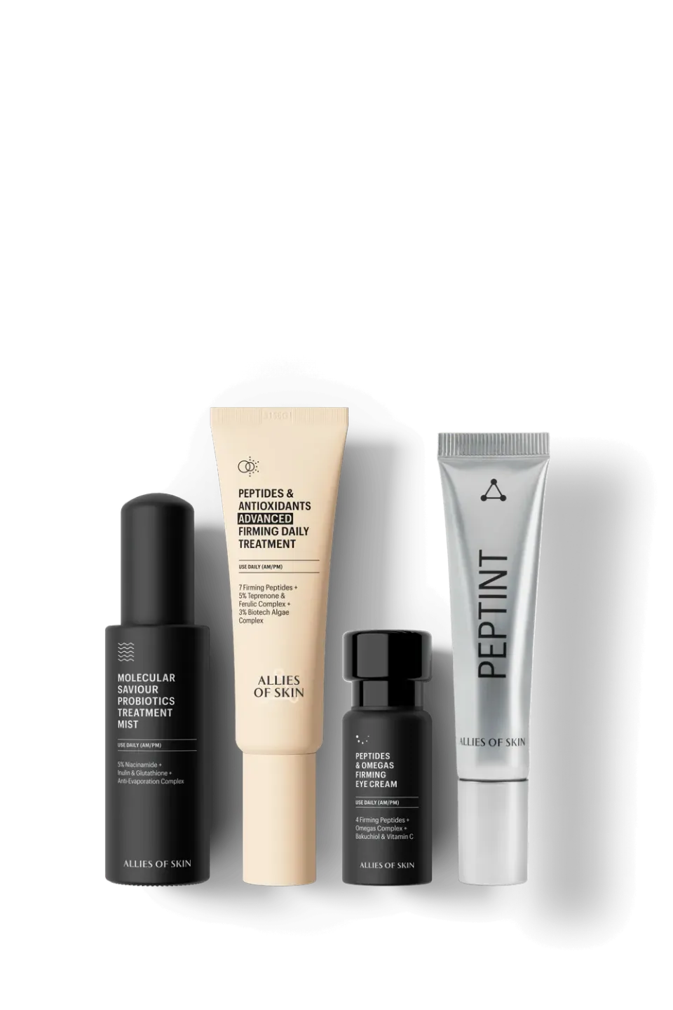Allies of Skin The Makeup Prep Set hudplejesæt base og læber